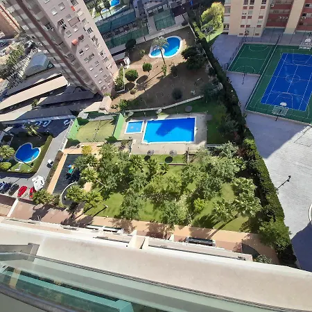 Luxury Boutique Torresol, Free Parking, Wi-fi, Pool, Air Conditioning, Sea View * Benidorm