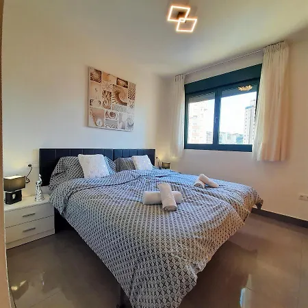 Parque Torre Sol Boutique 12 Floor , Free Parking, Wi-fi, Pool, * 貝尼多姆