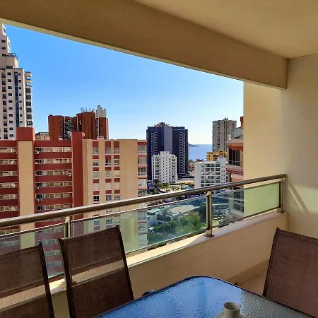 公寓 Parque Torre Sol Boutique 12 Floor , Free Parking, Wi-fi, Pool, 貝尼多姆
