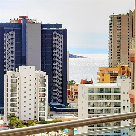 公寓 Parque Torre Sol Boutique 12 Floor , Free Parking, Wi-fi, Pool, 貝尼多姆