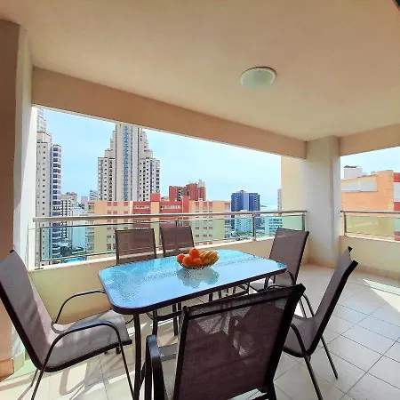 Appartement Parque Torre Sol Boutique 12 Floor , Free Parking, Wi-fi, Pool, *