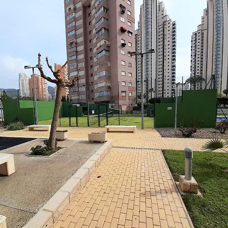 Parque Torre Sol Boutique 12 Floor , Free Parking, Wi-fi, Pool, Appartement Benidorm