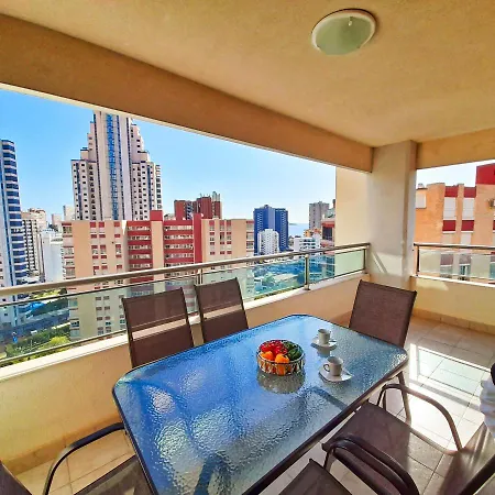 Parque Torre Sol Boutique 12 Floor , Free Parking, Wi-fi, Pool, * 貝尼多姆