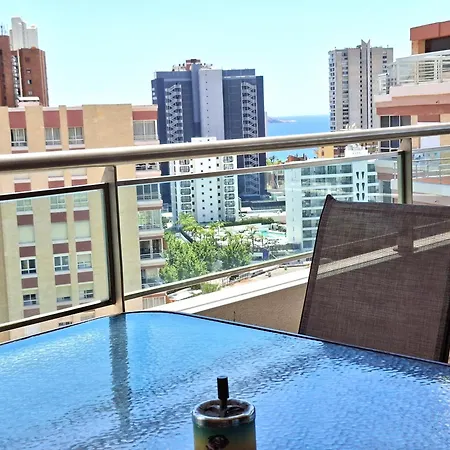 Parque Torre Sol Boutique 12 Floor , Free Parking, Wi-fi, Pool, * Benidorm
