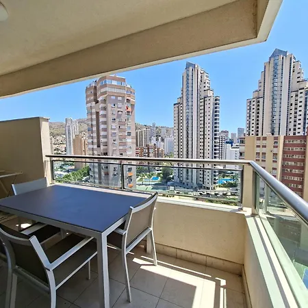 Parque Torre Sol Boutique 12 Floor , Free Parking, Wi-fi, Pool, * 貝尼多姆