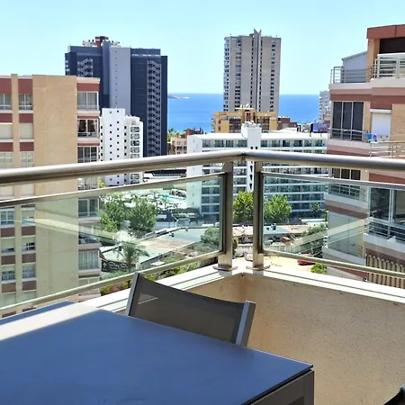 Parque Torre Sol Boutique 12 Floor , Free Parking, Wi-fi, Pool, 公寓 貝尼多姆
